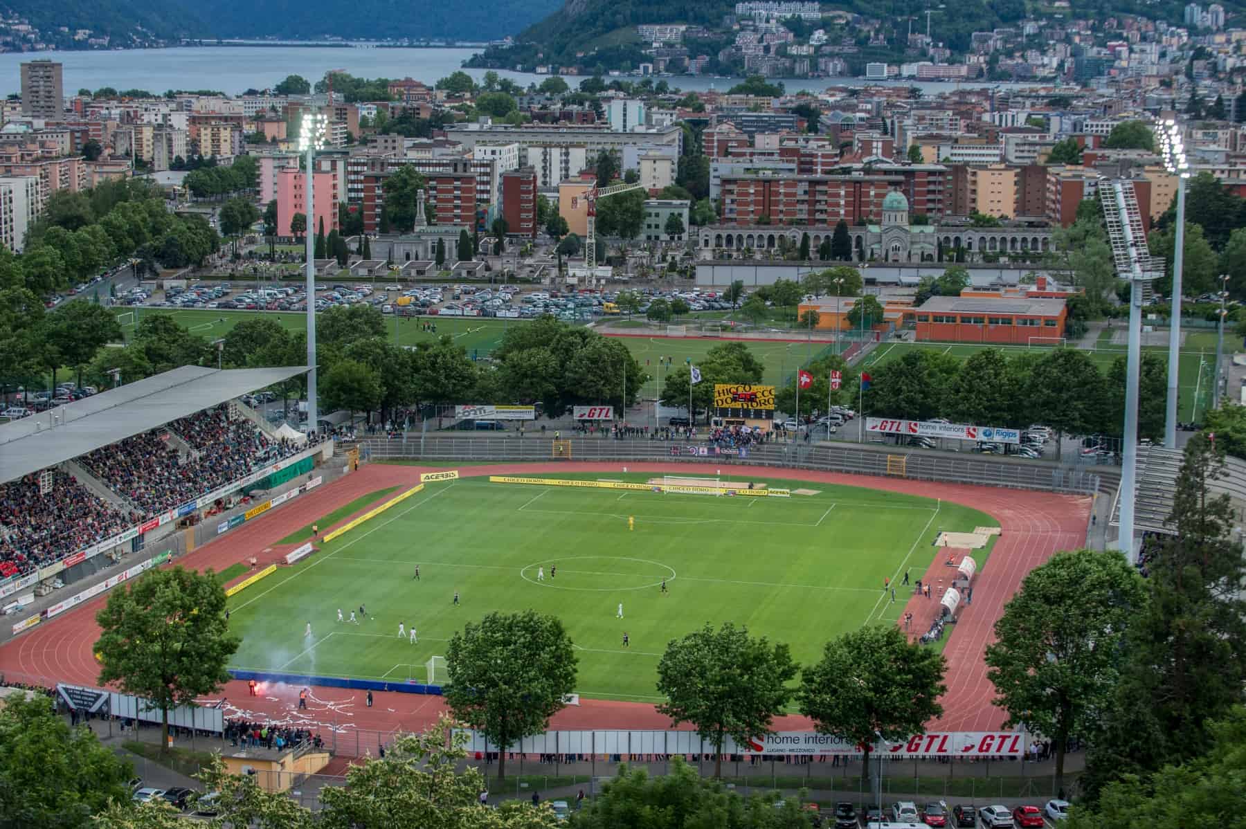 FC Lugano - FC Rapperswil-Jona, Stadio Cornaredo, Lugano - Hinto