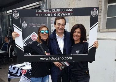 Stand FC Lugano Settore Giovanile a Cornaredo