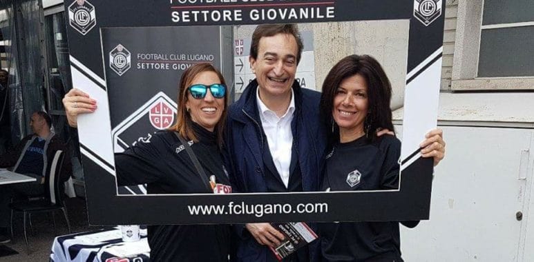 Stand FC Lugano Settore Giovanile a Cornaredo