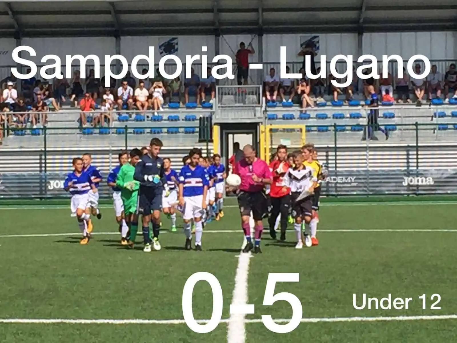 Academy 12, FC Lugano-UC Sampdoria 5-0
