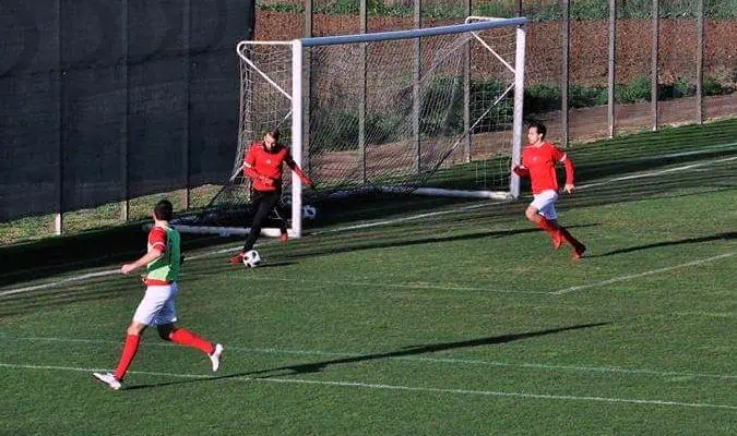 Tutti impegnati nella partitella interna