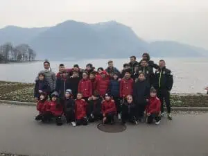 Scuola Calcio Milan Vieste ospite di FC Lugano Settore Giovanile 2
