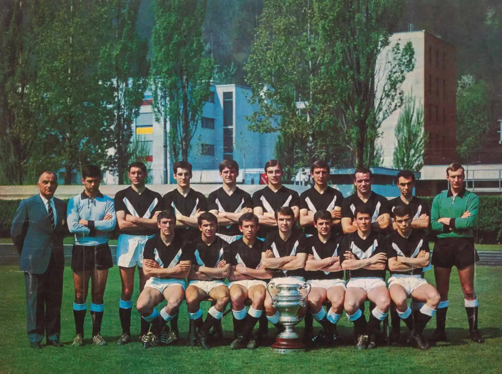 Squadra Coppa Svizzera FC Lugano 1968