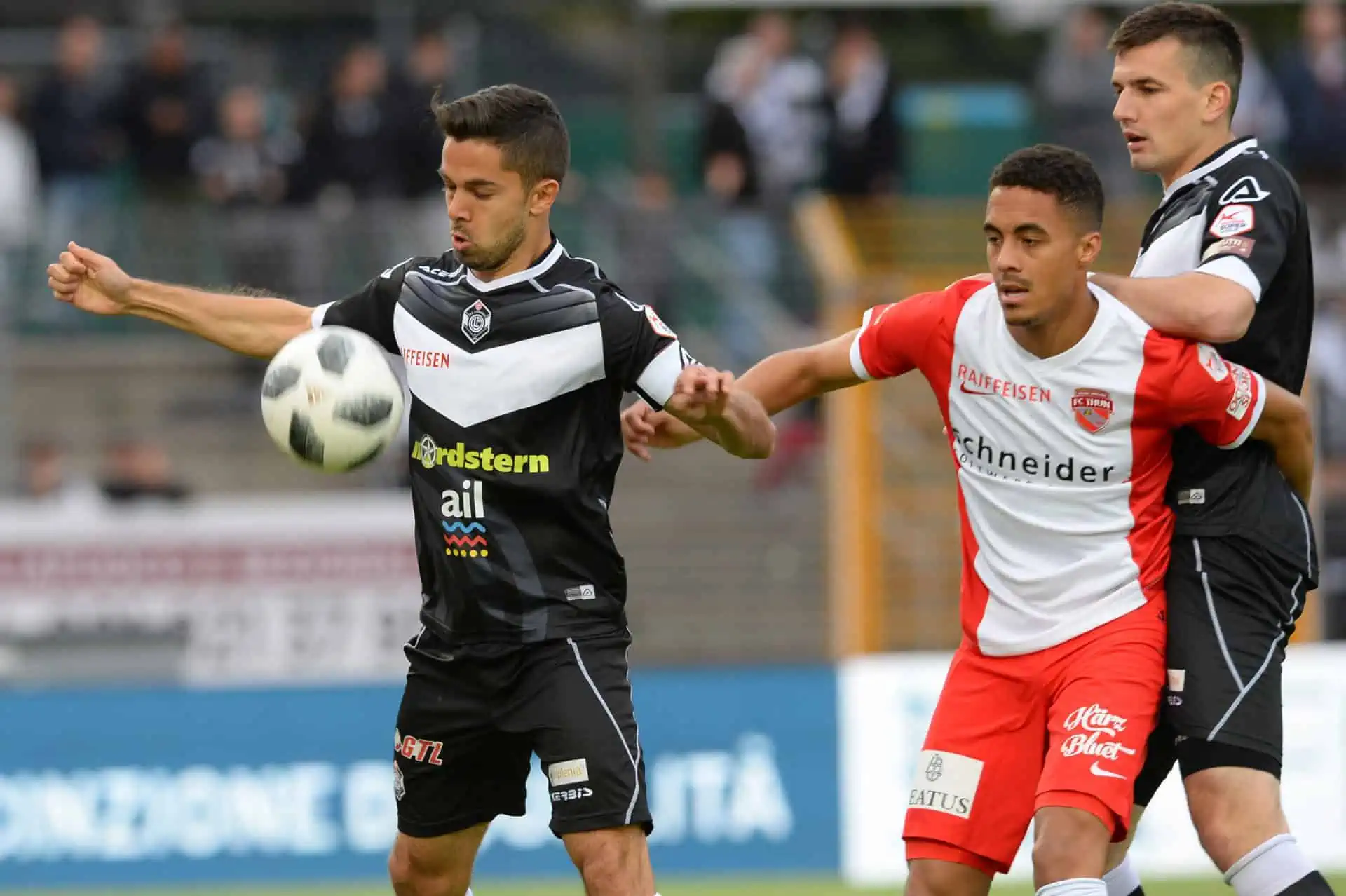 Lugano-Thun finale 1-1 (1-0)