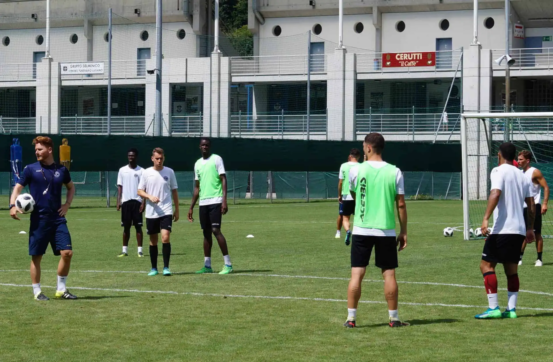 Prepararsi per l'Inter e il campionato