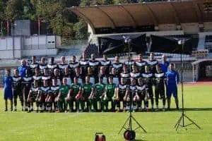 In posa per la foto ufficiale 2018/19