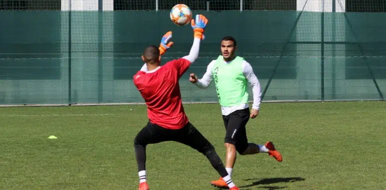 Allenamento e domani il test col Brescia