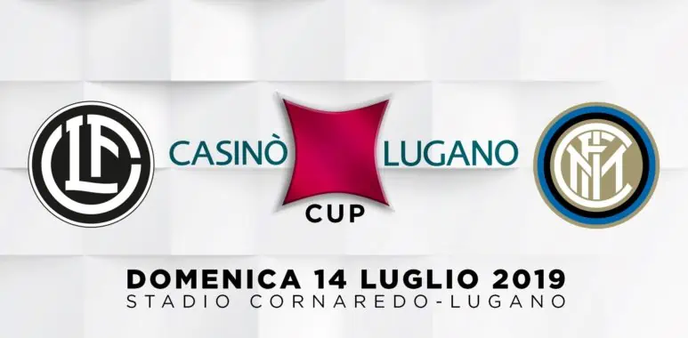 Il 14 luglio la Casinò Lugano Cup tra Lugano e Inter