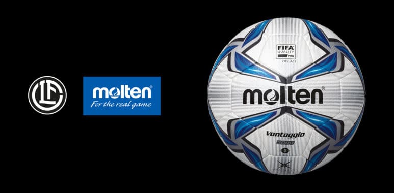 Molten è il nuovo fornitore ufficiale di palloni dell'FC Lugano