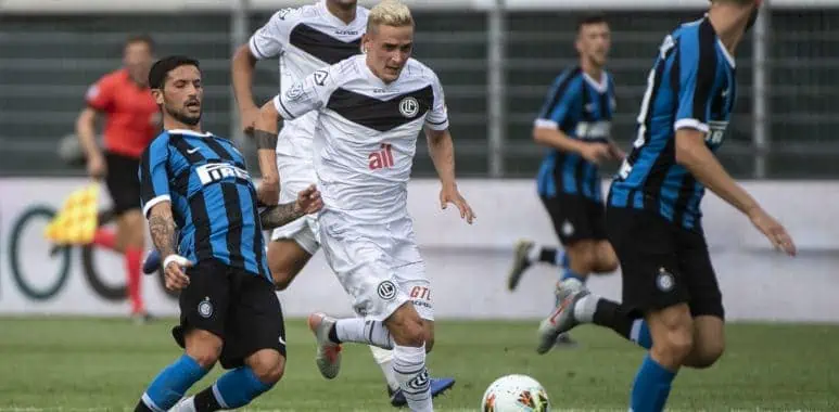 Casinò Lugano Cup: Lugano-Inter finale 1-2   (0-2)