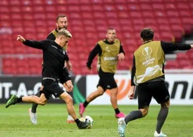 Allenamento al Parken