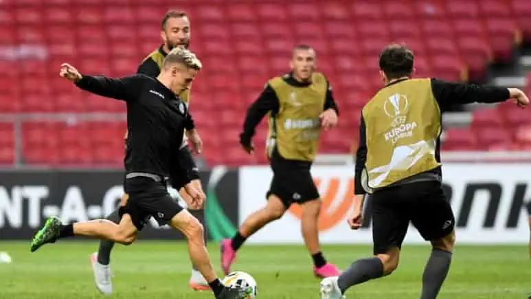 Allenamento al Parken