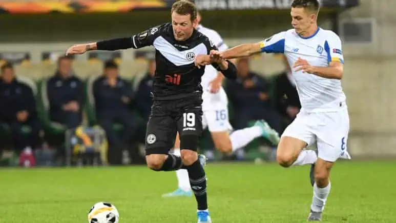EL: Lugano-Dinamo Kiev (0-0)
