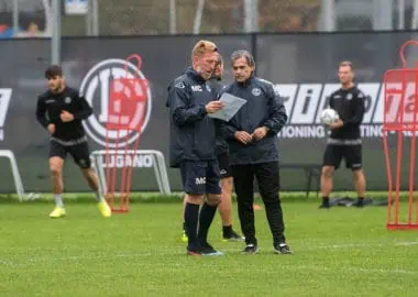 Primo allenamento per Maurizio Jacobacci