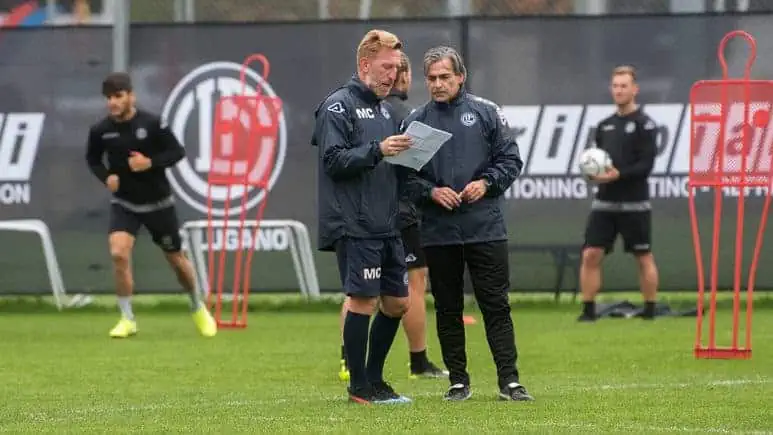 Primo allenamento per Maurizio Jacobacci