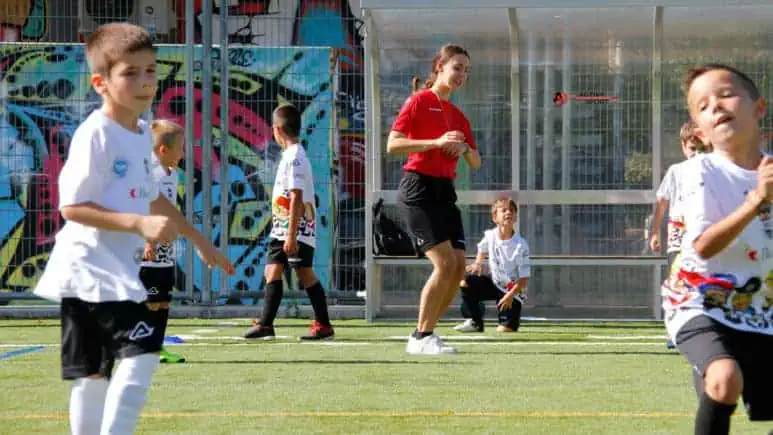 Il progetto acrobatica al mercoledì della scuola calcio