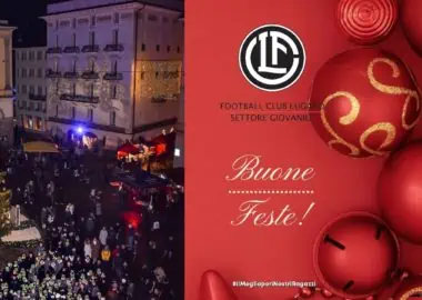 FC Lugano - Settore giovanile augura a tutti Voi cari tifosi, genitori, giocatori, Staff e collaboratori buone feste! 1