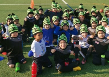 La scuola calcio città di Lugano si colora di verde grazie a Greenhope!