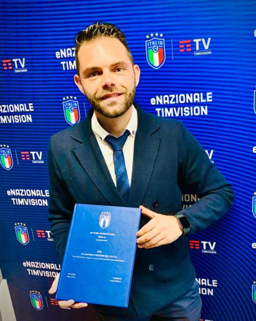 Licenza Uefa A: grande traguardo per il nostro Direttore Tecnico Teodoro Palatella
