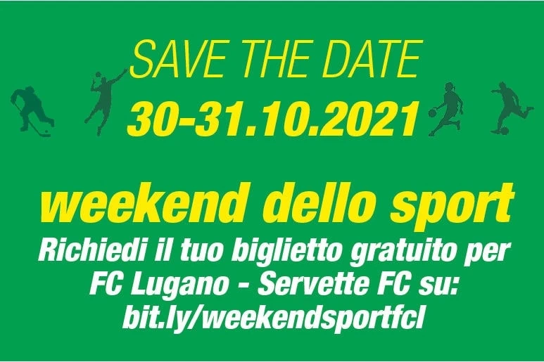 Entrata gratuita per Lugano - Servette, festeggia il weekend dello sport!