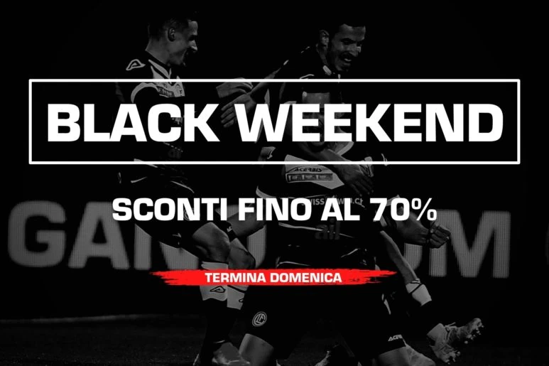 Partecipa al Black Weekend! Sconti fino al 70% 2