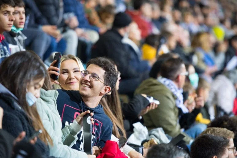 Il pubblico allo stadio di Cornaredo
