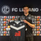 Albian Hajdari per la difesa dell'FC Lugano