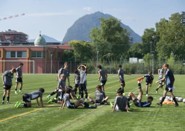 L'U16 dei Chicago Fire a Lugano