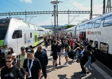 Ecco gli orari del treno speciale per Zurigo