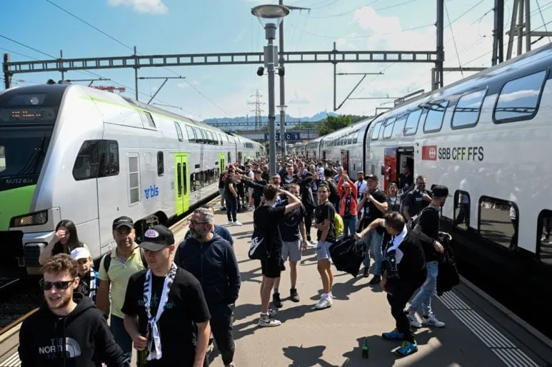 Ecco gli orari del treno speciale per Zurigo