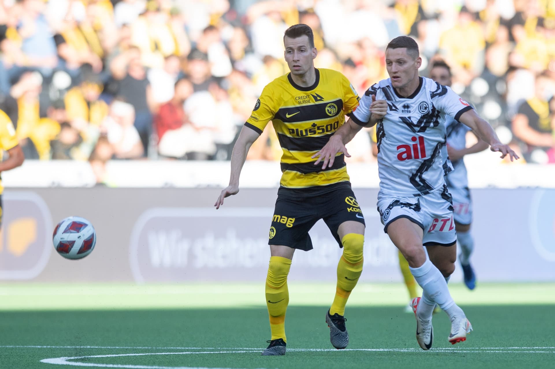 Entrata al campo CHF 10.- per le partite dell'FC Lugano U21 - FC