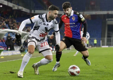 Colpaccio del Lugano al St. Jakob-Park